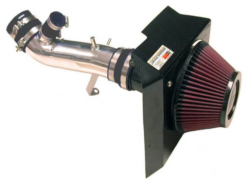 Mitsubishi Lancer Evolution Performance Air Intake - K&N Engineering - Typhoon Short Ram - Polished - `03-`04 Mitsubishi Lancer Evolution Performance Air Intake - K&N Engineering - Typhoon Short Ram - Polished - `03-`04